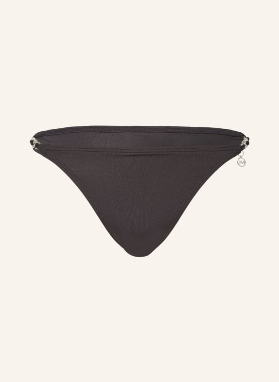 MICHAEL KORS Basic bikini bottoms CHAIN SOLIDS BLACK