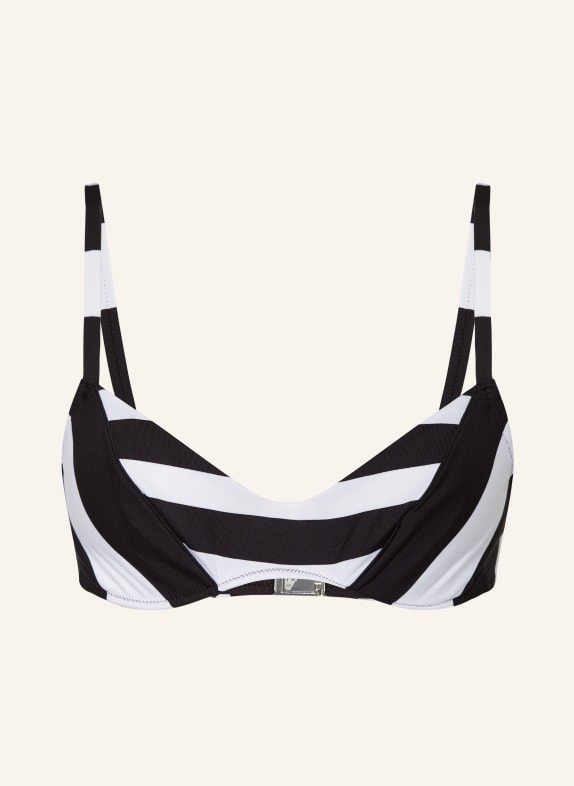 ANDRES SARDA Underwired bikini top MAGGIE BLACK/ WHITE