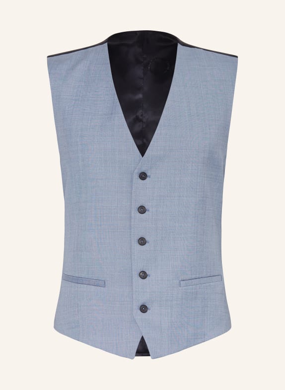TED BAKER Suit vest ORION slim fit BLUE BLUE
