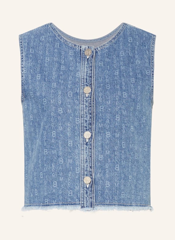 BAUM UND PFERDGARTEN Denim vest MADINE BLUE