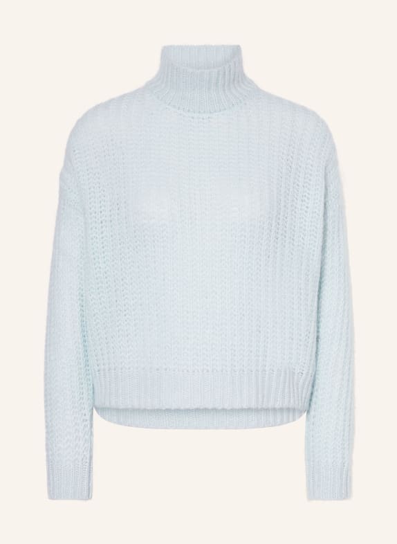 PESERICO Sweater with alpaca MINT