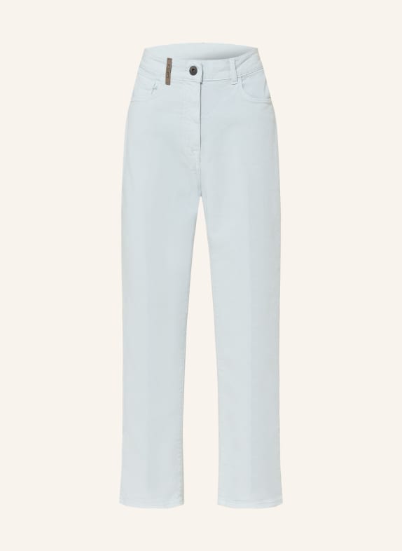 PESERICO Straight jeans 832 Springwater green