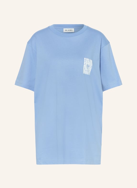 OH APRIL T-Shirt BOYFRIEND BLAU/ WEISS
