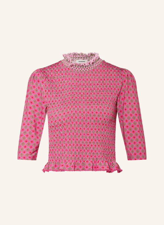 SANDRO Cropped-Top PINK