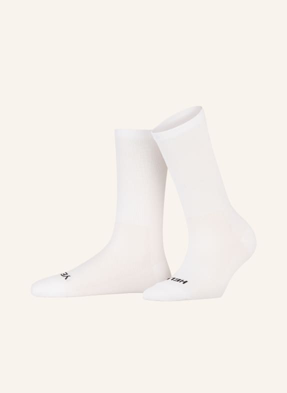 FINGERSCROSSED Cyklistické ponožky HELL YEAH 1.0 WHITE