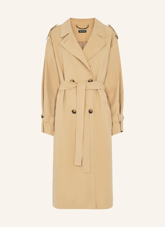 WHISTLES Trenchcoat RILEY CAMEL