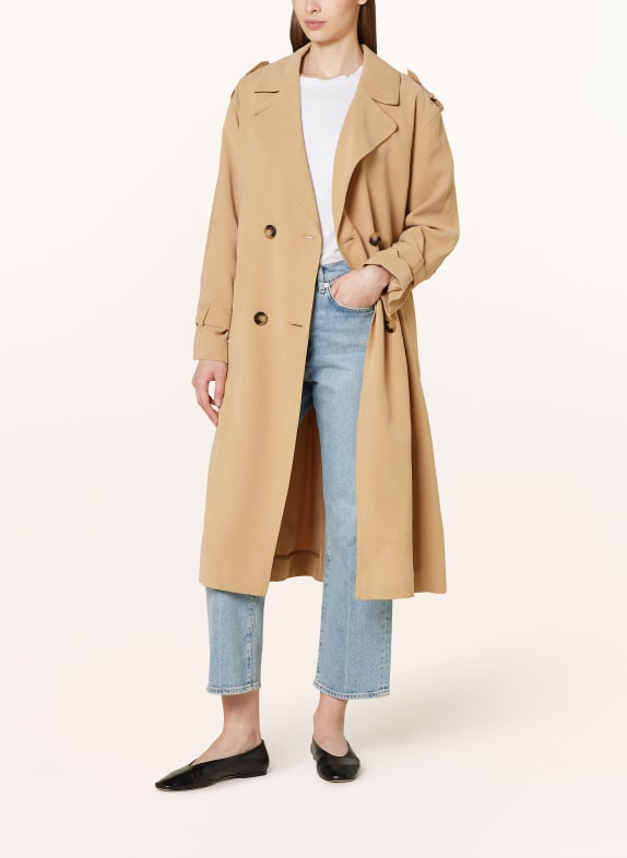 WHISTLES Trench coat RILEY CAMEL