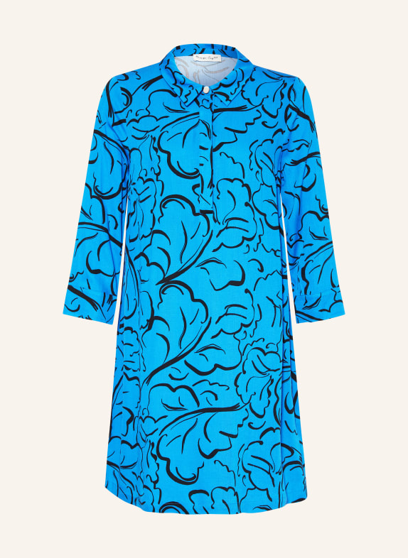 Phase Eight Dress MARINA with 3/4 sleeves BLUE