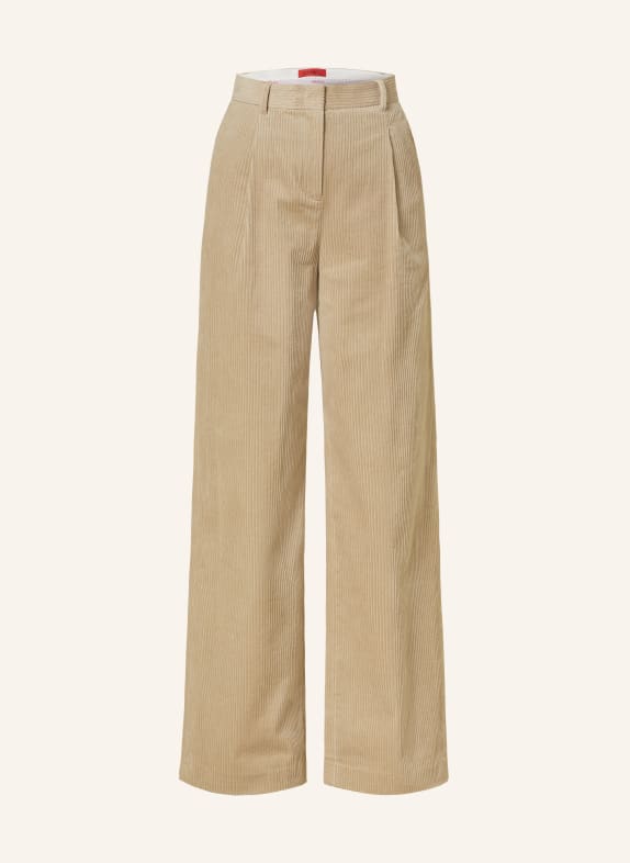 MAX & Co. Corduroy trousers LIGURIA BEIGE