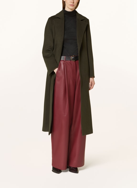 MAX & Co. Wool coat LONGRUN DARK GREEN