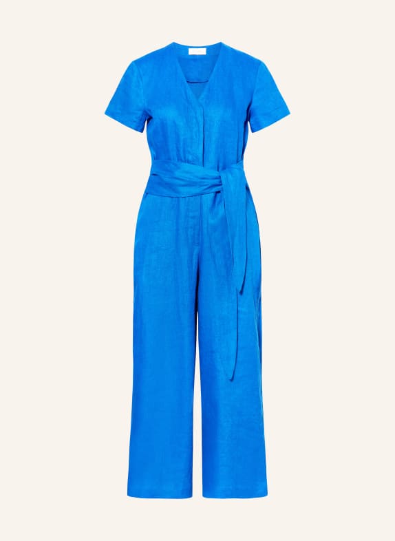 HOBBS Linen jumpsuit ALIYA BLUE