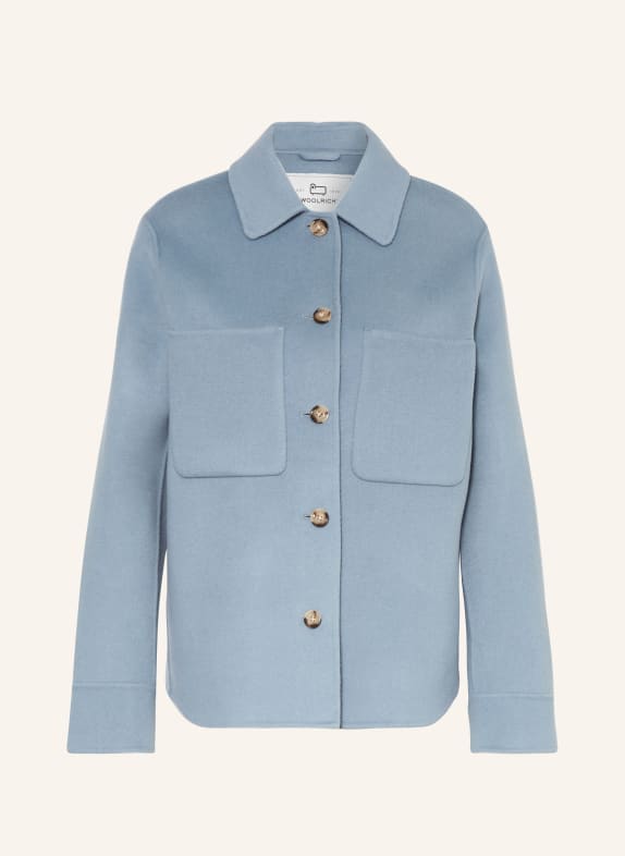 WOOLRICH Overshirt LIGHT BLUE