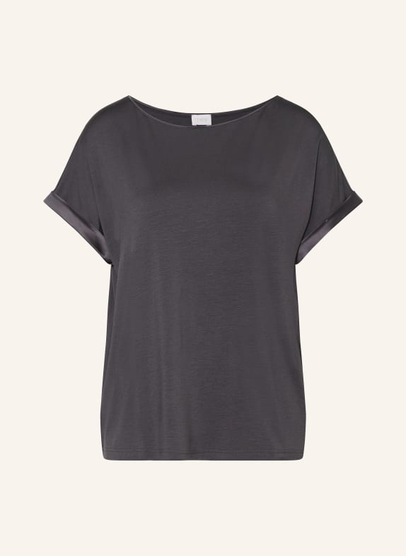 mey Schlafshirt Serie PURE CHIC DUNKELGRAU