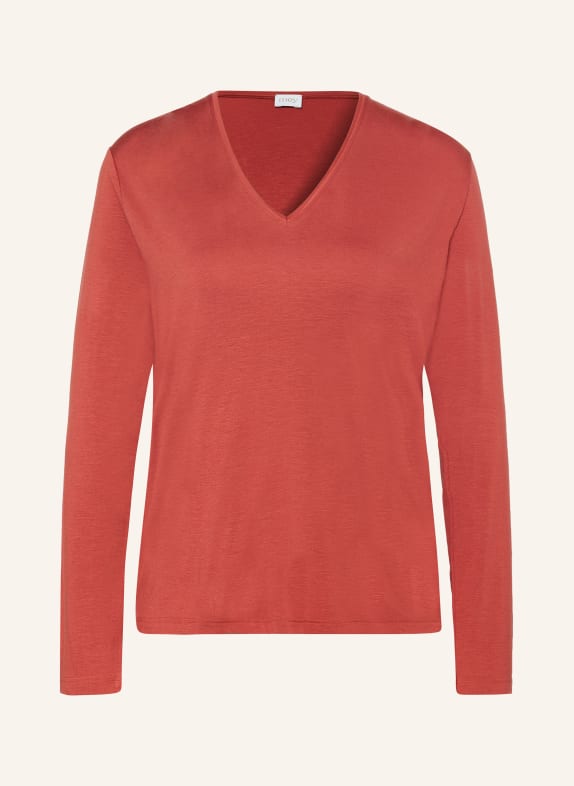 mey Schlafshirt Serie PURE CHIC HELLROT
