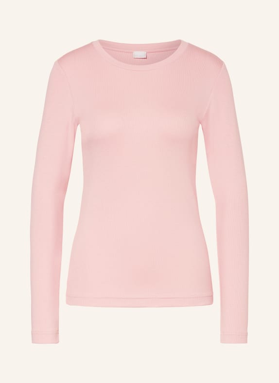 mey Schlafshirt Serie MODERN RIB ROSA