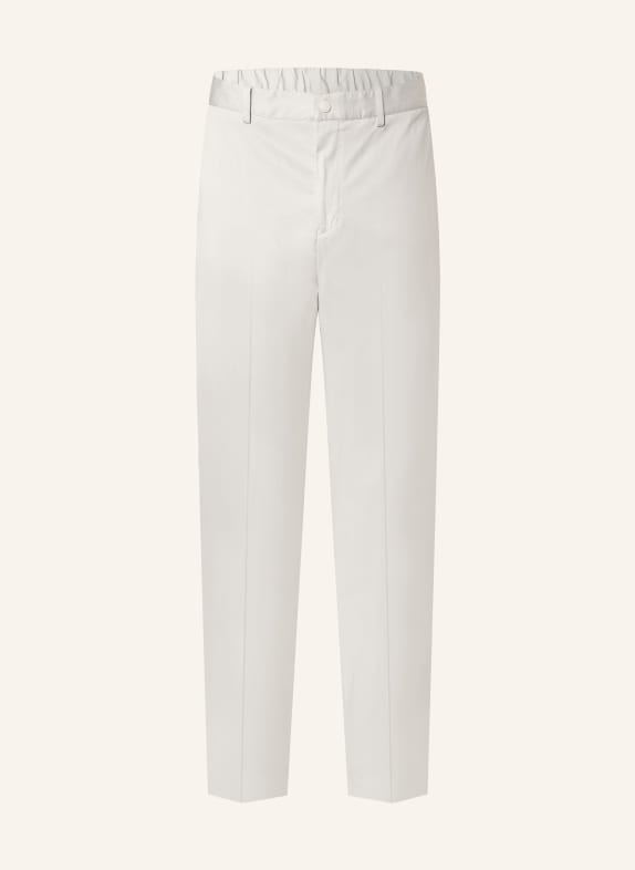 BOSS Oblekové kalhoty PERIN Relaxed Fit 131 Open White