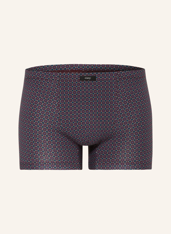 mey Boxershorts Serie HIGH GEO LILA/ BLAU