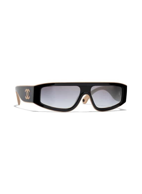 CHANEL Square sunglasses C534S6 - BLACK/ GRAY GRADIENT