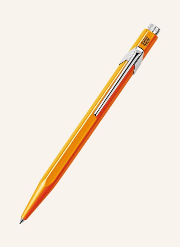 CARAN d'ACHE Retractable ballpoint pen 849 GOLDBAR NEON ORANGE