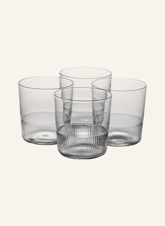 Marc O'Polo Set of 4 drinking glasses MOMENTS MEDIUM WHITE