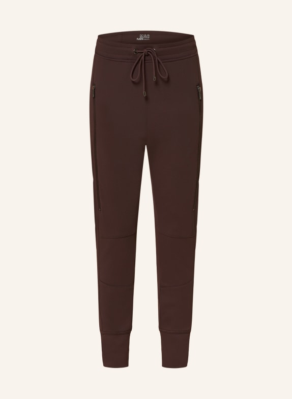 MAC Pants FUTURE in jogger style DARK BROWN