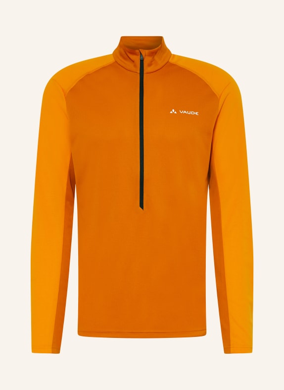 VAUDE Fleecový svetr LARICE LIGHT  ORANŽOVÁ