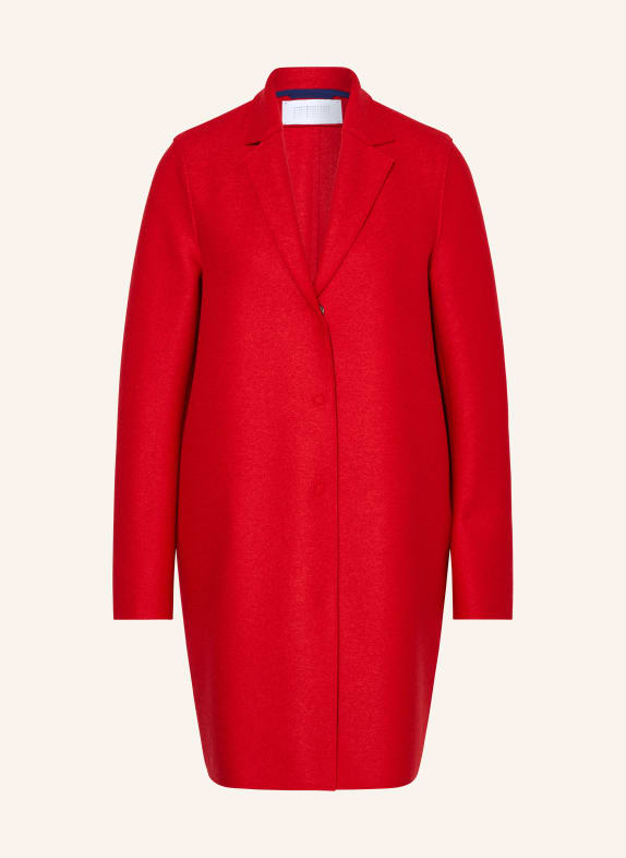 HARRIS WHARF LONDON Wool coat RED