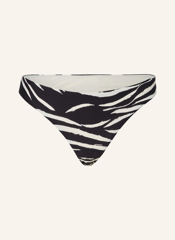 SEAFOLLY Bikini bottoms SKIN DEEP BLACK/ WHITE