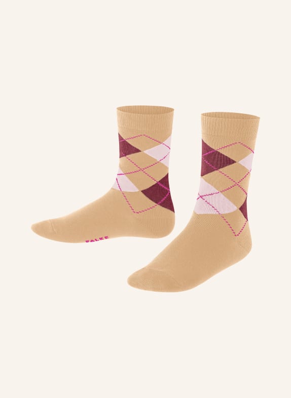 FALKE Socks CLASSIC ARGYLE 4710 desert