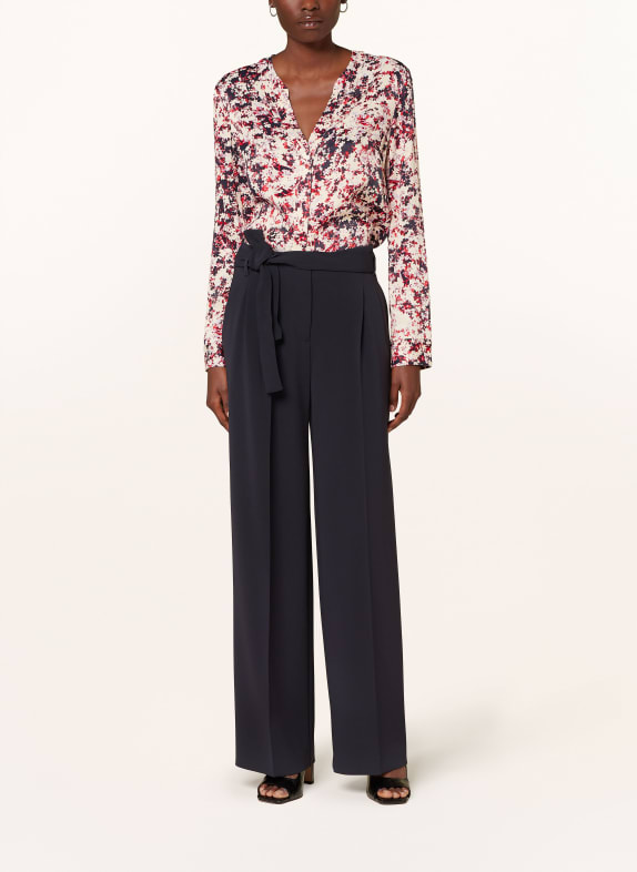 BOSS Marlenehose TAPIANA DUNKELBLAU