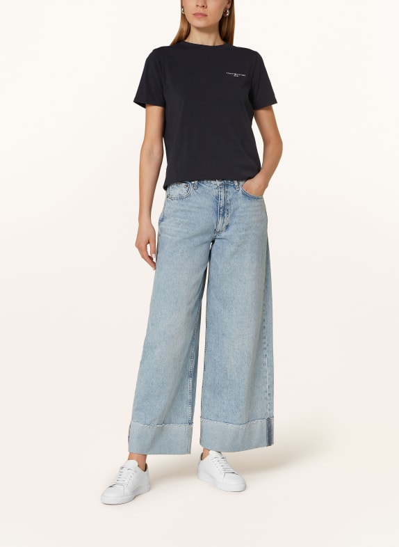 TOMMY HILFIGER T-shirt DONKERBLAUW
