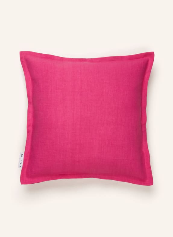 EB HOME Decorative cushion cover made of linen PINK