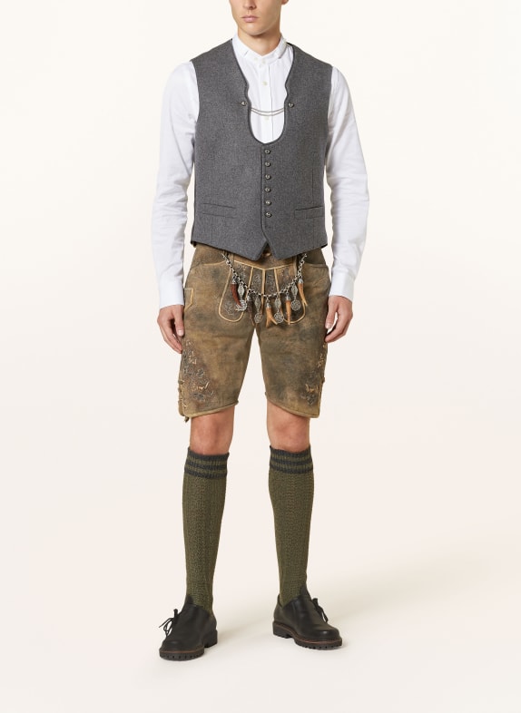 Hammerschmid Vesta tradițională VIZENZ Slim Fit GRI