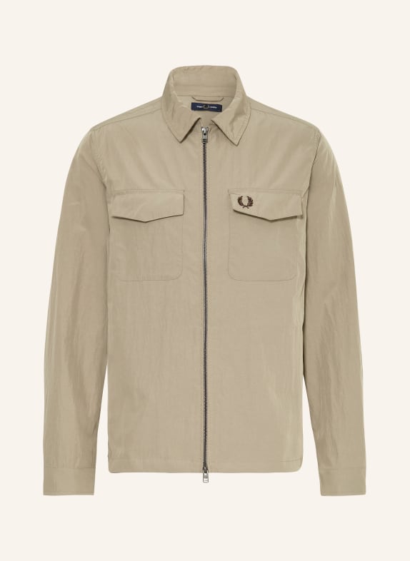 FRED PERRY Overjacket KHAKI