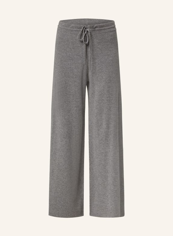 lilienfels Knit trousers with cashmere DARK GRAY