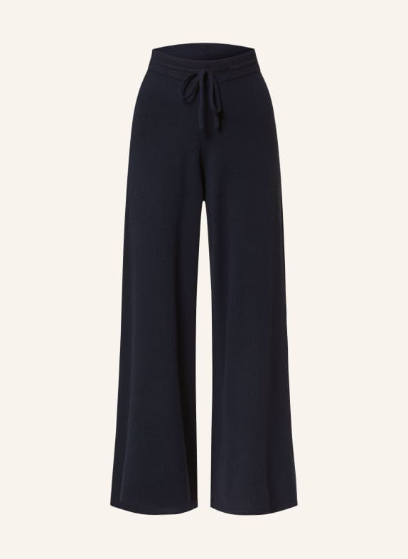 lilienfels Knit trousers with cashmere DARK BLUE