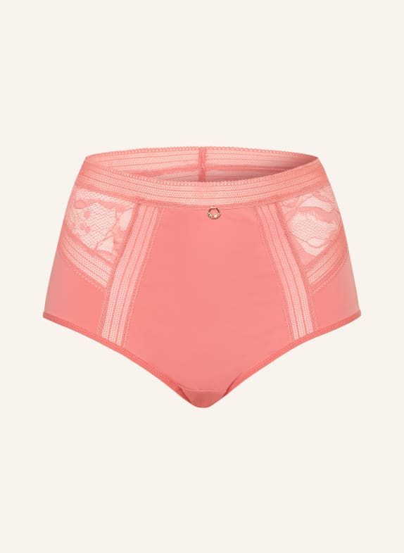 CHANTELLE High-waisted brief TRUE LACE SALMON