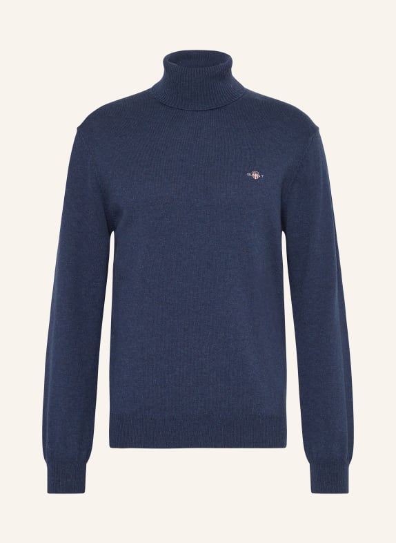 GANT Rollkragenpullover DUNKELBLAU