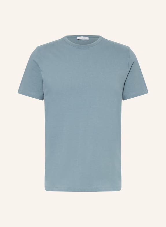 REISS T-shirt MELROSE BLUE GRAY