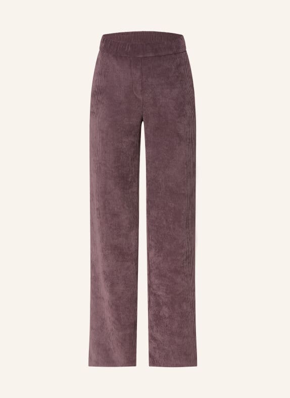 MAC Corduroy trousers CHIARA PURPLE