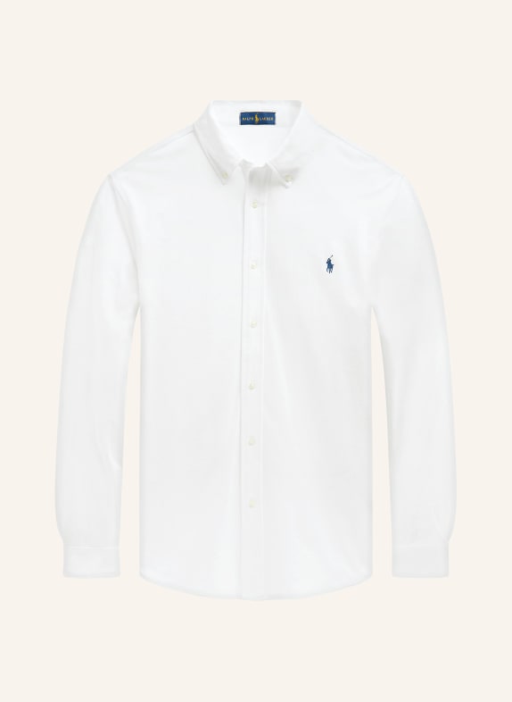 POLO RALPH LAUREN Big & Tall Piqué shirt WHITE
