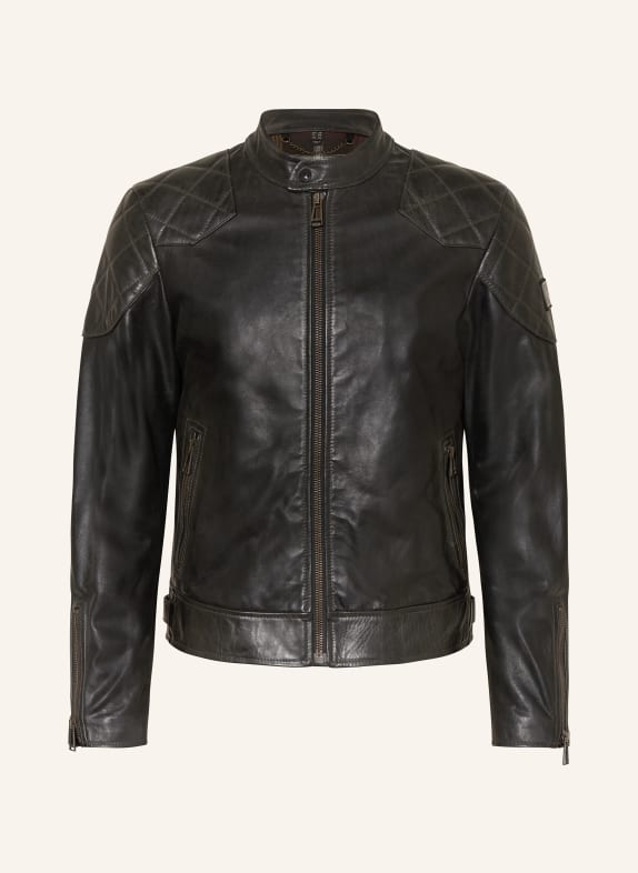 BELSTAFF Leather jacket LEGACY BLACK