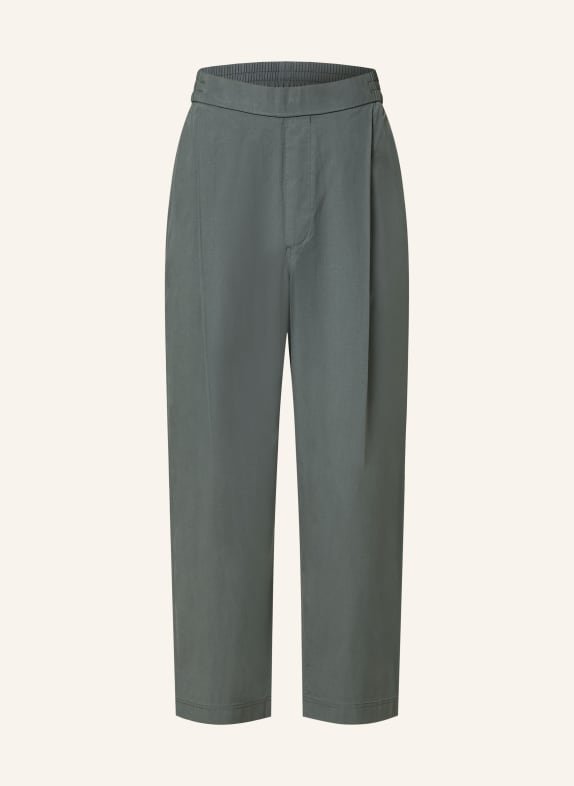 COS Chinos regular fit with cropped leg length GREEN