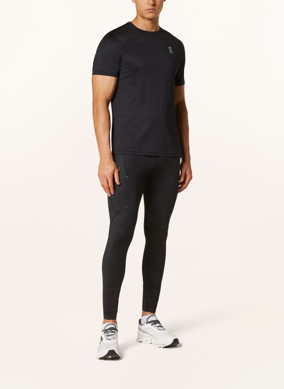 On Hardloopshirt CORE-T ZWART