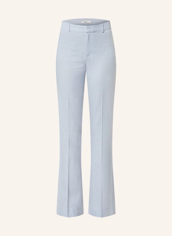 gina tricot Wide leg trousers LIGHT BLUE