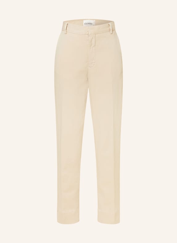 CLOSED Chinos SONNETT with linen BEIGE