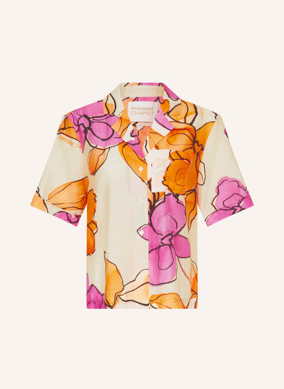 FABIENNE CHAPOT Shirt blouse BROCK PINK/ ORANGE/ BLACK