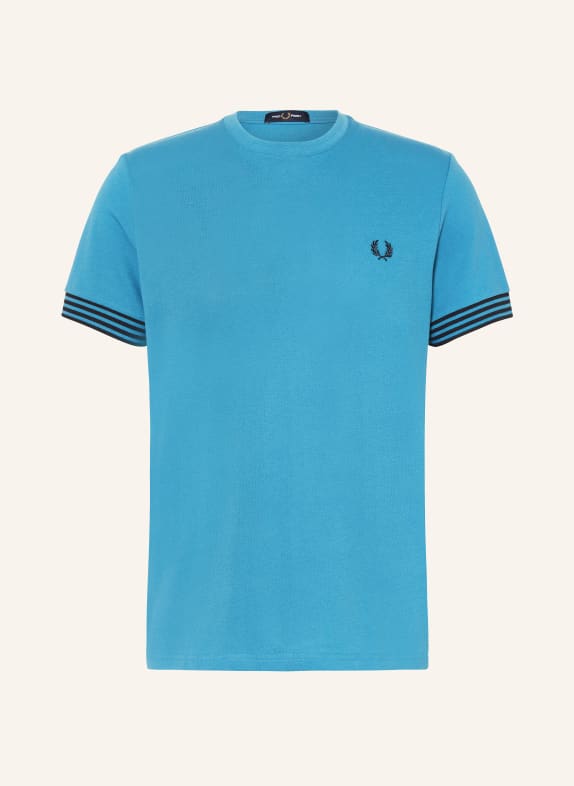 FRED PERRY Piqué T-shirt TEAL