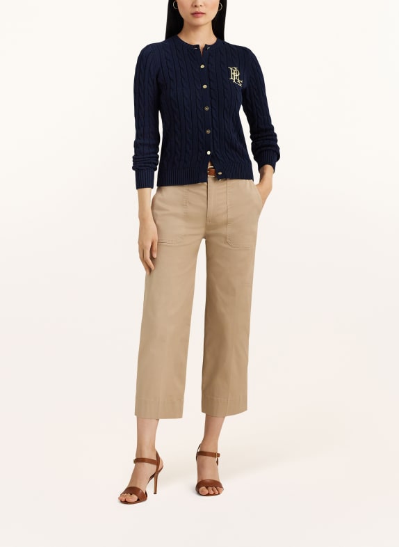 LAUREN RALPH LAUREN breiwerk DONKERBLAUW