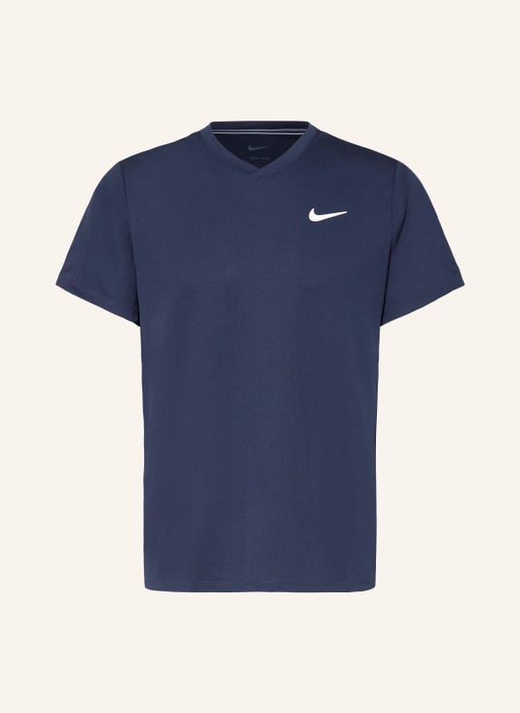 Nike T-shirt COURT DRI-FIT VICTORY DARK BLUE